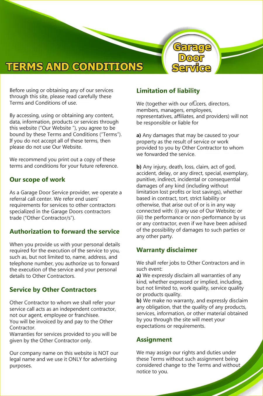 Master Garage Door Service Arcadia, CA 626-508-9295